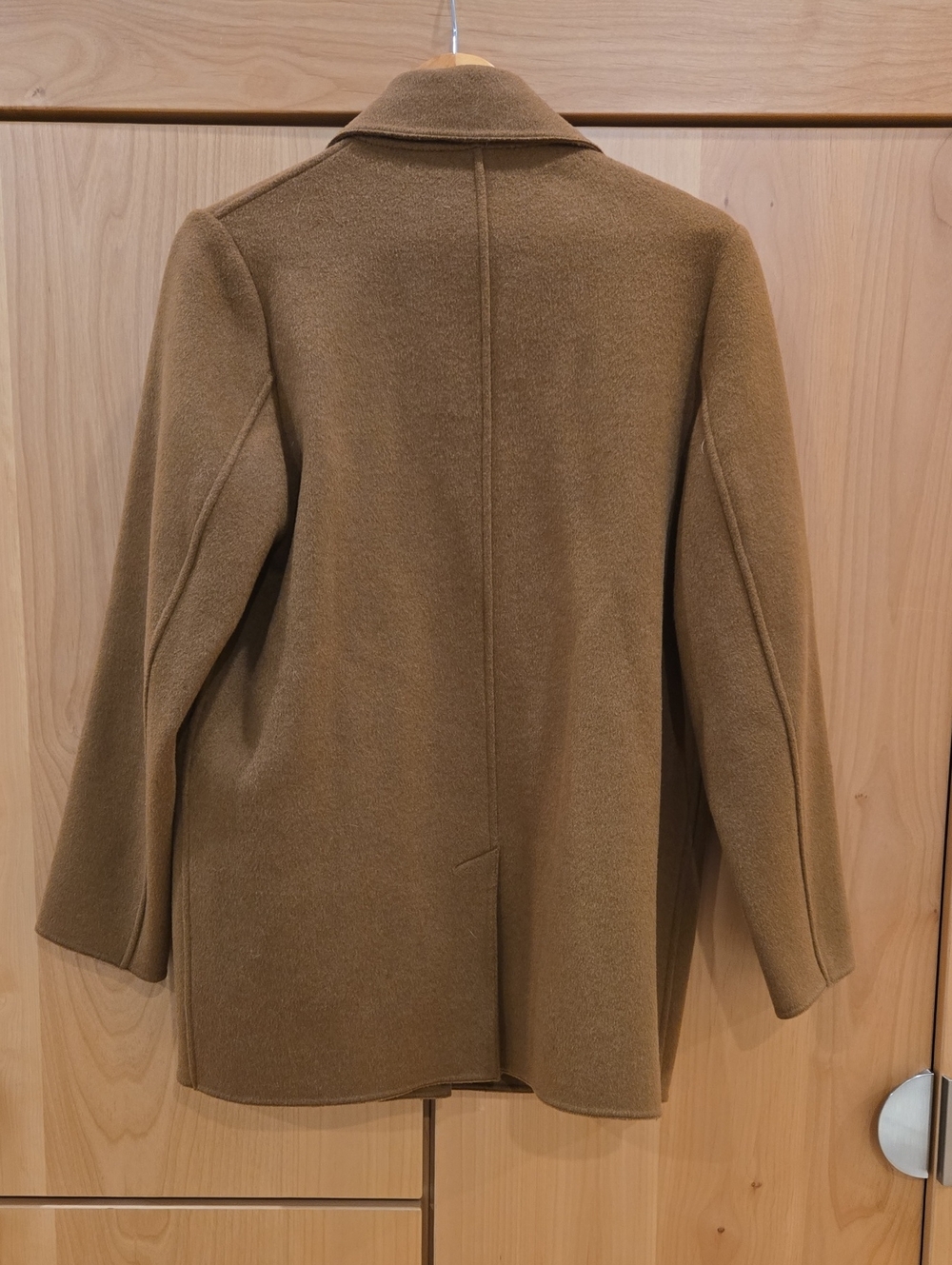 Jenni Kayne Womens Double-Breasted Camel Brown Coat, Small, GUC, Quiet Lux - Picture 7 of 9